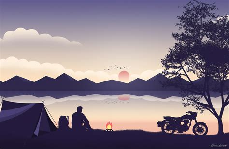 1400x900 Biker Camping Wallpaper,1400x900 Resolution HD 4k Wallpapers ...