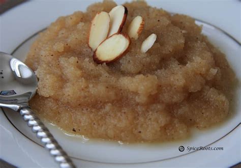 Sooji Halwa - Ghee Roasted Semolina Infused with Cardamom