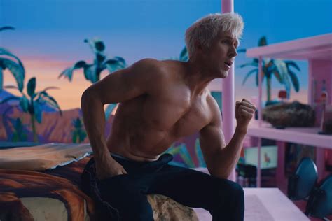 Ryan Gosling Flexes Muscles, Sings in New 'Barbie' Video