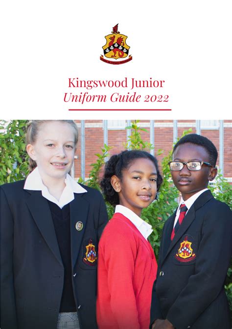 Kingswood Junior Uniform Guide 2022 Kingswood Junior 2022 Uniform ...