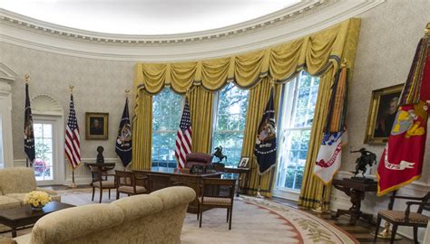 Spot the Change in President Trump's Oval Office - The Atlantic