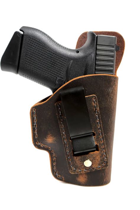 Glock 17 / 22 IWB Leather Holster - Lifetime Warranty - Made in U.S.A.