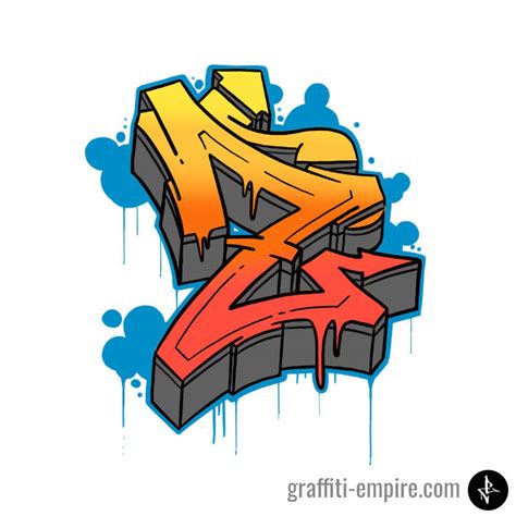 Graffiti Letter Z: inspirational images and tutorial