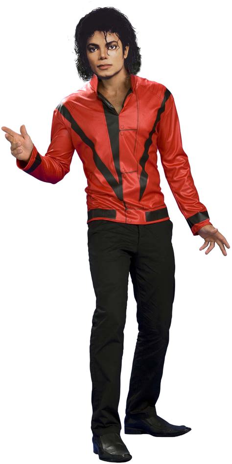 Michael Jackson Red Thriller Jacket Adult Costume - SpicyLegs.com