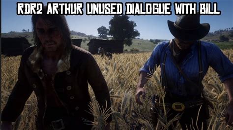 rdr2-arthur unused dialogue - YouTube