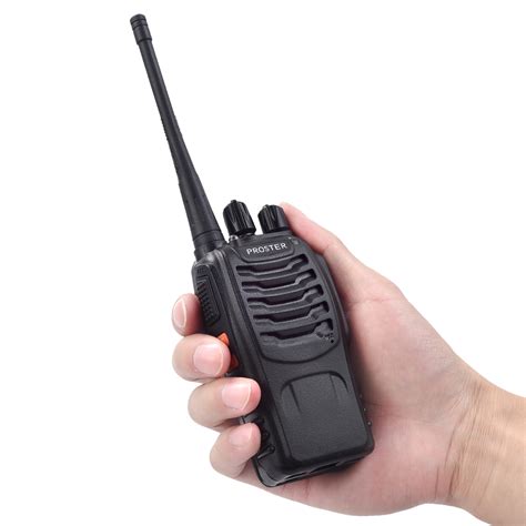 2pcs 2-Way Radio Scanner Handheld Walkie Talkie Police Transceiver F ...