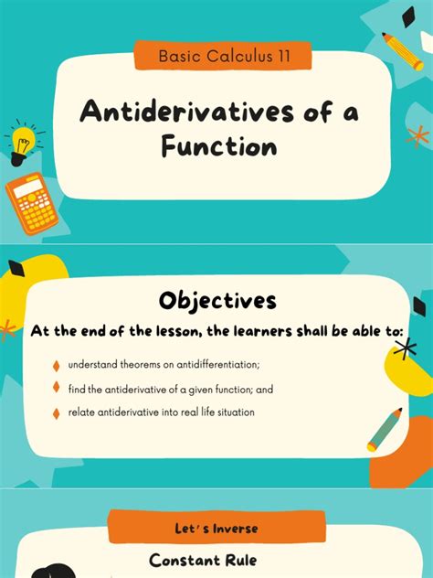 Mam Andal - General Antiderivative of Polynomial, Radical, Exponential ...