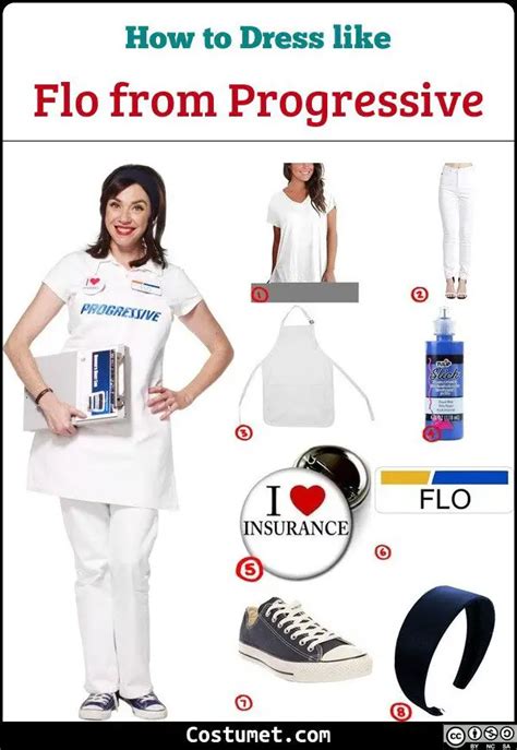 Flo from Progressive Costume for Halloween