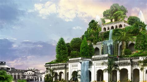 Hanging Gardens of Babylon - Wallpaper, High Definition, High Quality ...