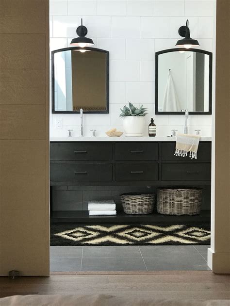 Black Bathroom Cabinet Ideas - Design Corral