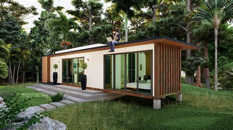 Modern Shipping Container House :: Behance