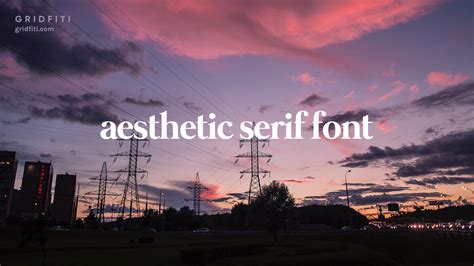 What Are the Most Aesthetic Fonts? (Subtitle, Tumblr & More) | Gridfiti