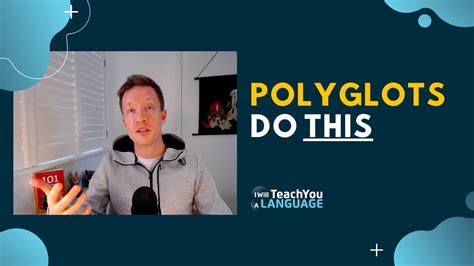 8 ways polyglots learn languages fast - YouTube