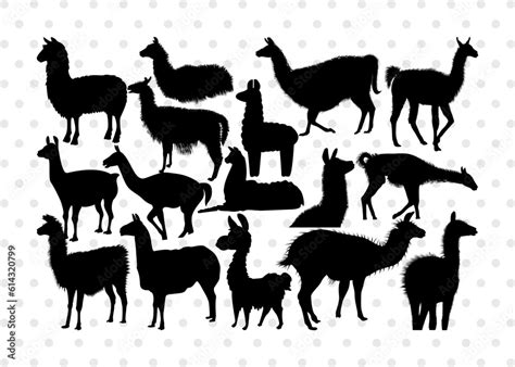 Llama Silhouette, Llama SVG, Lama Svg, Llama Mama Svg, Cute Llama Svg ...