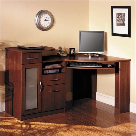 Corner Computer Desk With Drawers - Foter