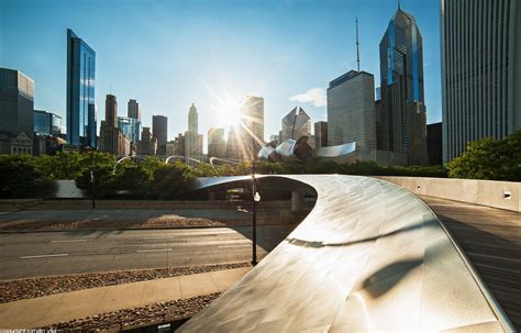 BP bridge - Millennium Park - Chicago | Millennium park chicago ...