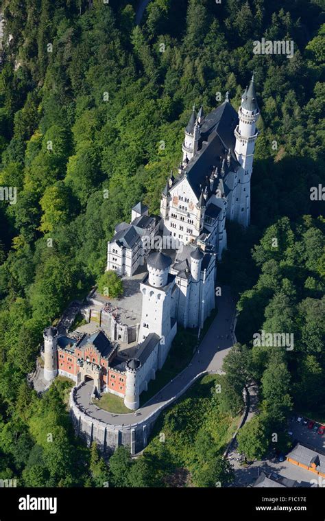 Neuschwanstein Castle Aerial