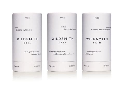 Wildsmith Skin's Packaging Comes With a Beautiful Minimalistic Look ...