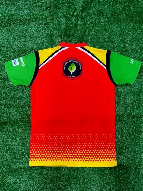 OFFICIAL 2023 GUYANA AMAZON WARRIORS CPL MENS JERSEY- SHORT SLEEVE ...