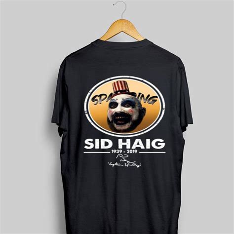 Captain Spaulding RIP Sid Haig 1939-2019, hoodie, sweater, longsleeve t ...