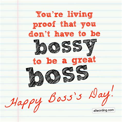 24 Unique Happy Boss's Day Messages » AllWording.com