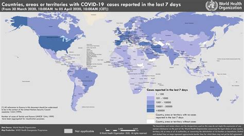 COVID-19 World Map: 1,133,758 Confirmed Cases; 203 Countries; 62,784 Deaths