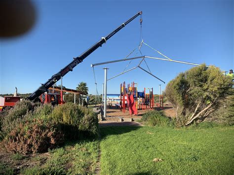 New Playground Install — Ceduna Metal Solutions