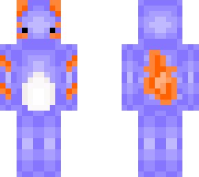 Blue Axolotl | Minecraft Skin