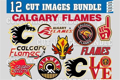 12 Styles NHL Calgary Flames Svg, Calgary Flames Svg, Calgary Flames ...