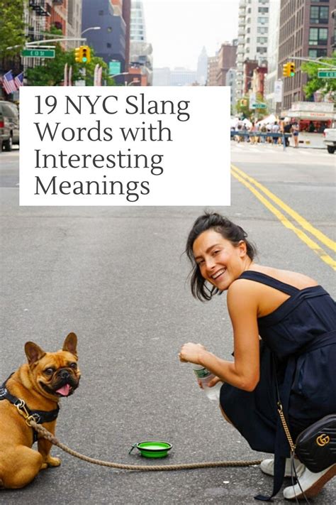 19 New York City Slang Words With Cool Meanings! - New York Gal in 2024 ...