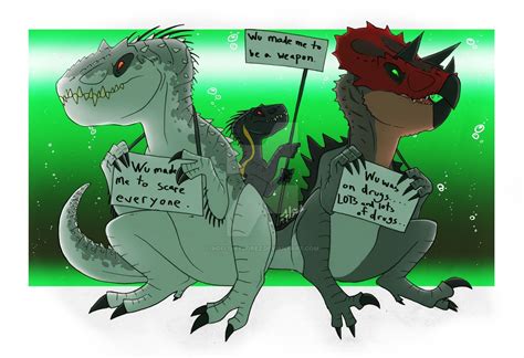 Jurassic Print - Hybrid Madness by RoFlo-Felorez on DeviantArt ...