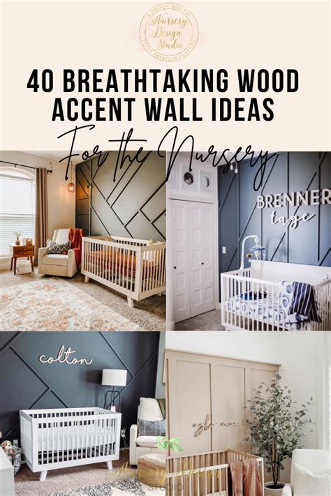 40 BREATHTAKING NURSERY WOOD ACCENT WALL IDEAS TO SPICE UP THE NURSERY ...