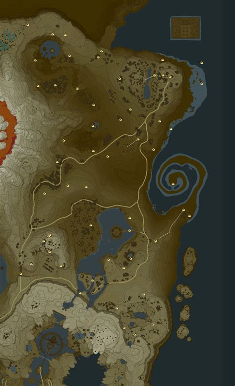 All Korok Seeds Map