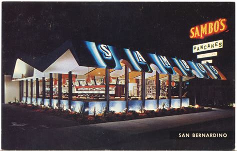 Sambo's Pancakes, San Bernardino, California, 1960's | Flickr