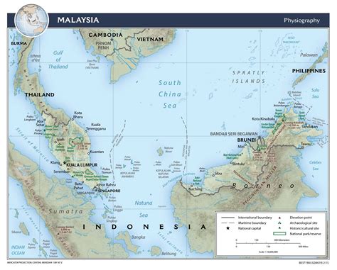 Maps of Malaysia | Detailed map of Malaysia in English | Tourist map of ...