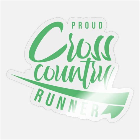 Cross Country Stickers | Unique Designs | Spreadshirt