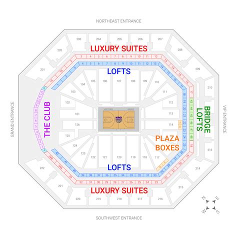 Golden One Center Seating Chart With Seat Numbers | Cabinets Matttroy