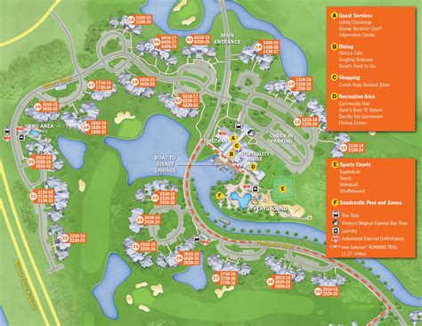 Disney World Hotel Map 2024 - Colly Rozina