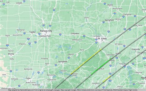 Eclipse 2024 Path Of Totality Missouri - Irene Leoline