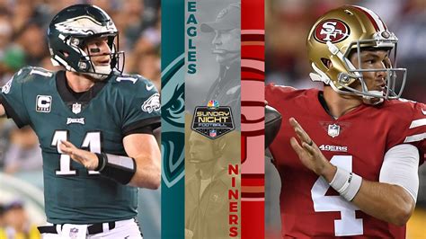 Philadelphia Eagles vs San Francisco 49ers: SNF Stat Primer - Then ...