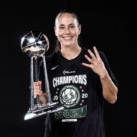 Sue Bird #10, Seattle Storm, 2020 Champs and fourth championship trophy ...