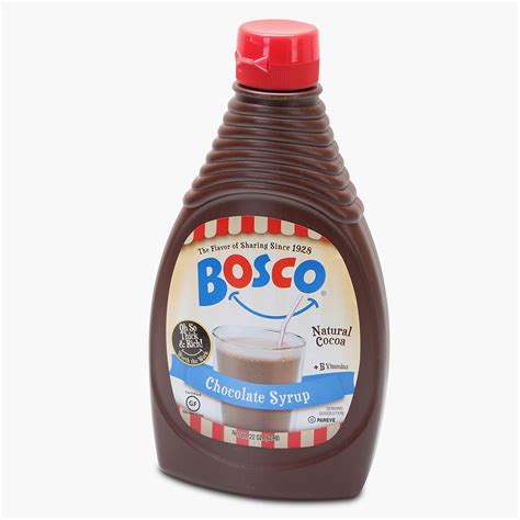 The Classic Bosco Chocolate Syrup - Hammacher Schlemmer