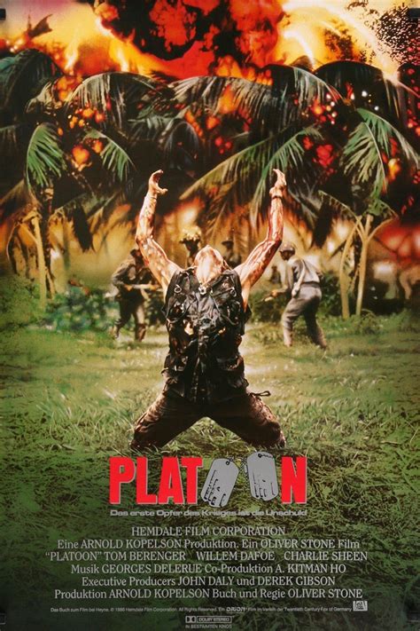 Platoon (1986) - Posters — The Movie Database (TMDb)