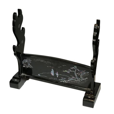 Antique Sword Stand Horizontal (Kakedai-02) | Samurai Museum Shop