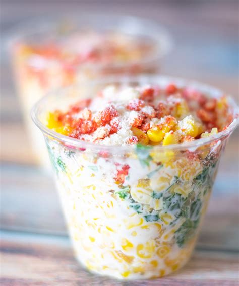 Elote in a cup (Mexican Corn in a Cup) - Thrift and Spice