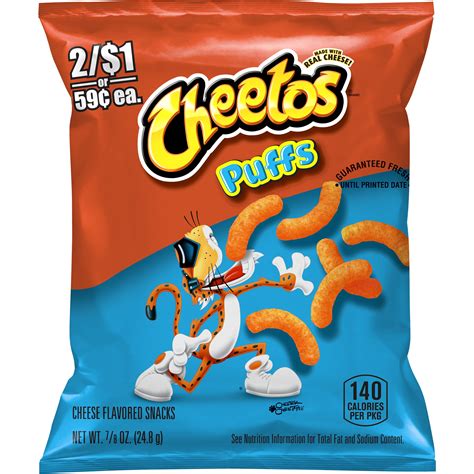 Cheetos, Puffs, Cheese Flavored Snacks - SmartLabel™