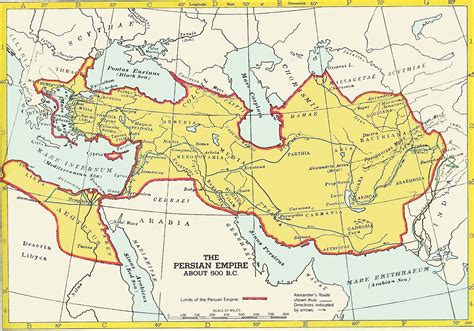 Ancient Persia World Map