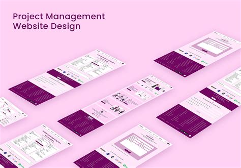 Project Management Website Design :: Behance