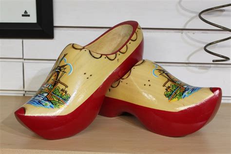 Authentic Hand Painted Dutch Clogs Size 29 | Etsy