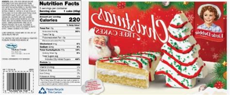 Little Debbie Vanilla Christmas Tree Snack Cakes, 5 ct / 1.72 oz - Kroger